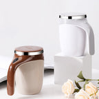 Automatic Rechargeable Self-Stirring Mug | Electric Protein Coffee Mixer Cup | Magnetic Smart Beverage Blender