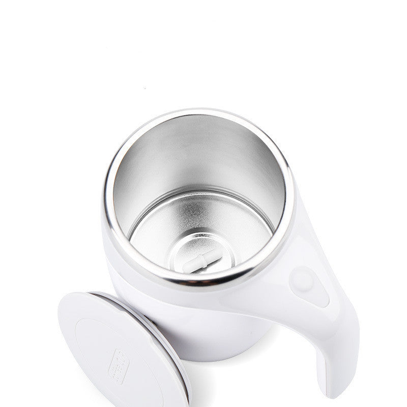 Automatic Rechargeable Self-Stirring Mug | Electric Protein Coffee Mixer Cup | Magnetic Smart Beverage Blender
