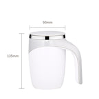Automatic Rechargeable Self-Stirring Mug | Electric Protein Coffee Mixer Cup | Magnetic Smart Beverage Blender