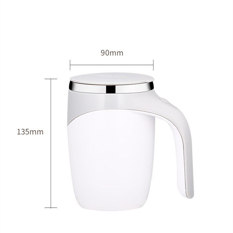 Automatic Rechargeable Self-Stirring Mug | Electric Protein Coffee Mixer Cup | Magnetic Smart Beverage Blender