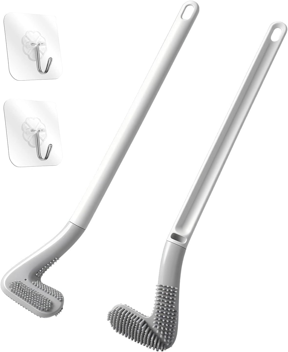 Deep Clean Toilet Brush: Golf Design, Drip-Free