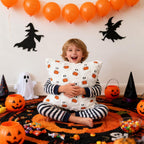 Spooky-Cute Halloween Plush Pillow Covers - Cozy Holiday Home Decor