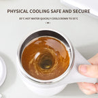Automatic Rechargeable Self-Stirring Mug | Electric Protein Coffee Mixer Cup | Magnetic Smart Beverage Blender