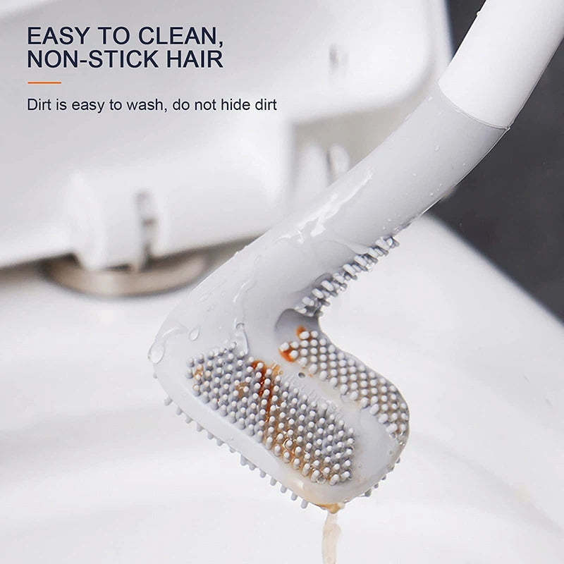 Deep Clean Toilet Brush: Golf Design, Drip-Free